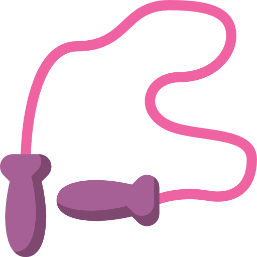jump-rope in pink